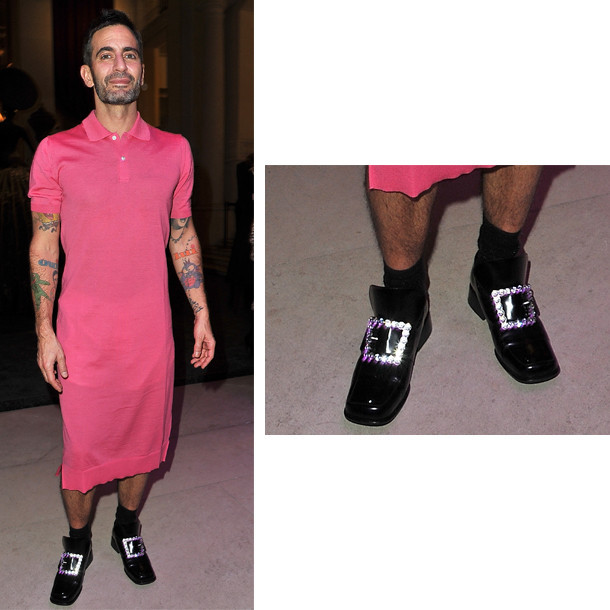 Marc Jacobs In A Pink Dress: Look Of The Day