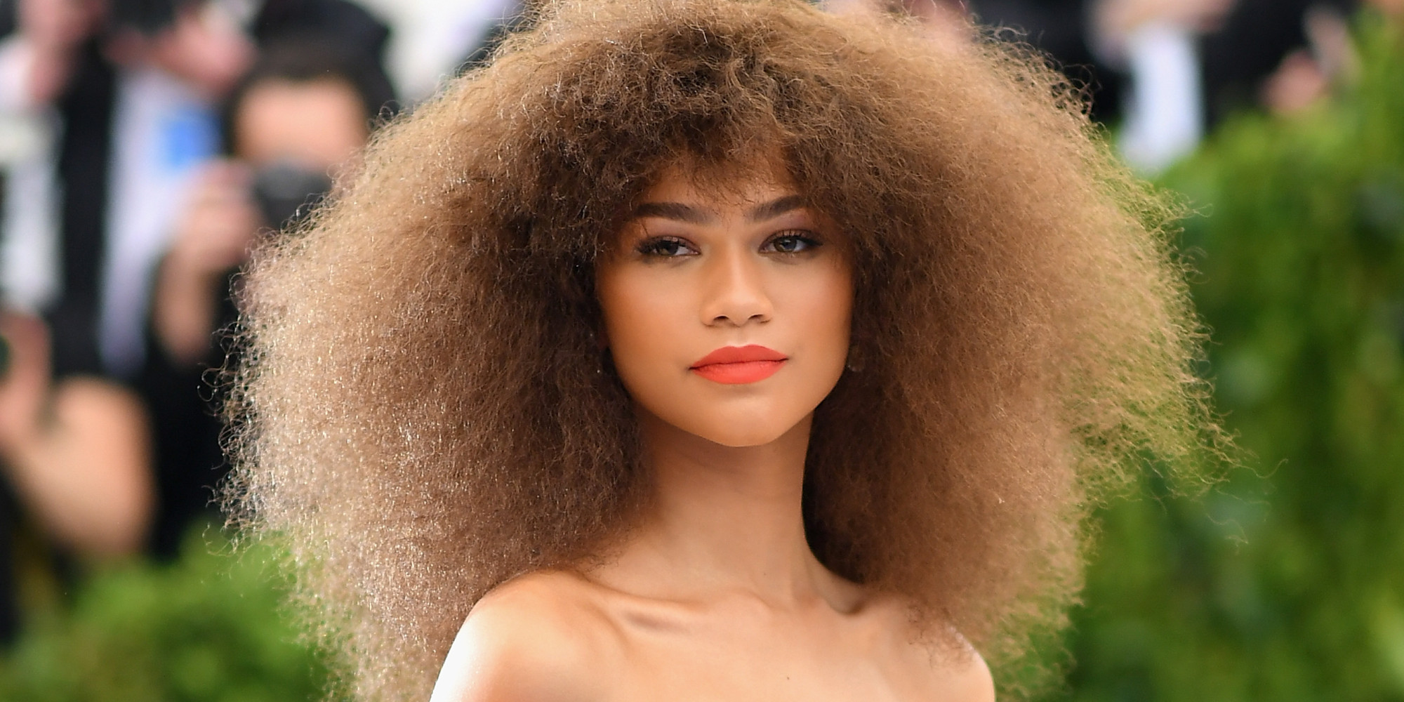 Zendaya's 'Fro At The Met Gala Gave Us All A Little Hair Envy