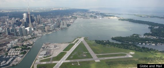 Toronto Island Airport Tunnel: Harper Breaks Ground On Pedestrian Walkway