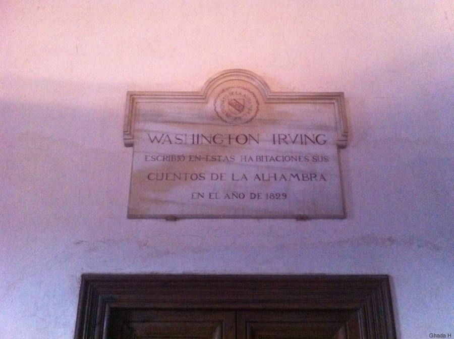 cambre où avait séjourné irving washington