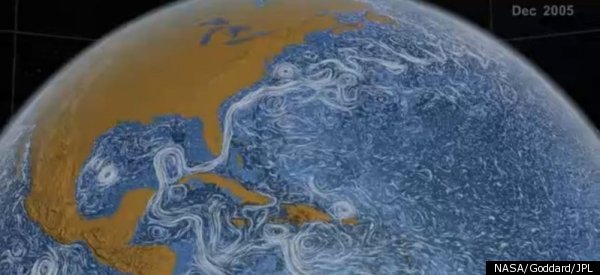 Ocean Currents Swirl Across Globe In NASA's 'Perpetual Ocean' Time ...