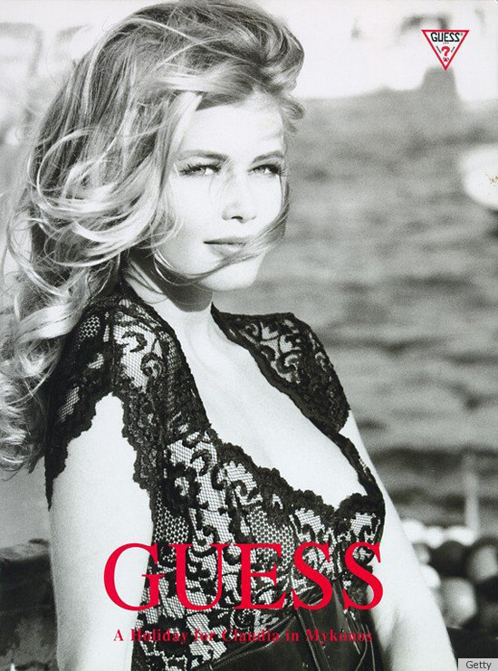 Claudia schiffer hotsell guess jeans