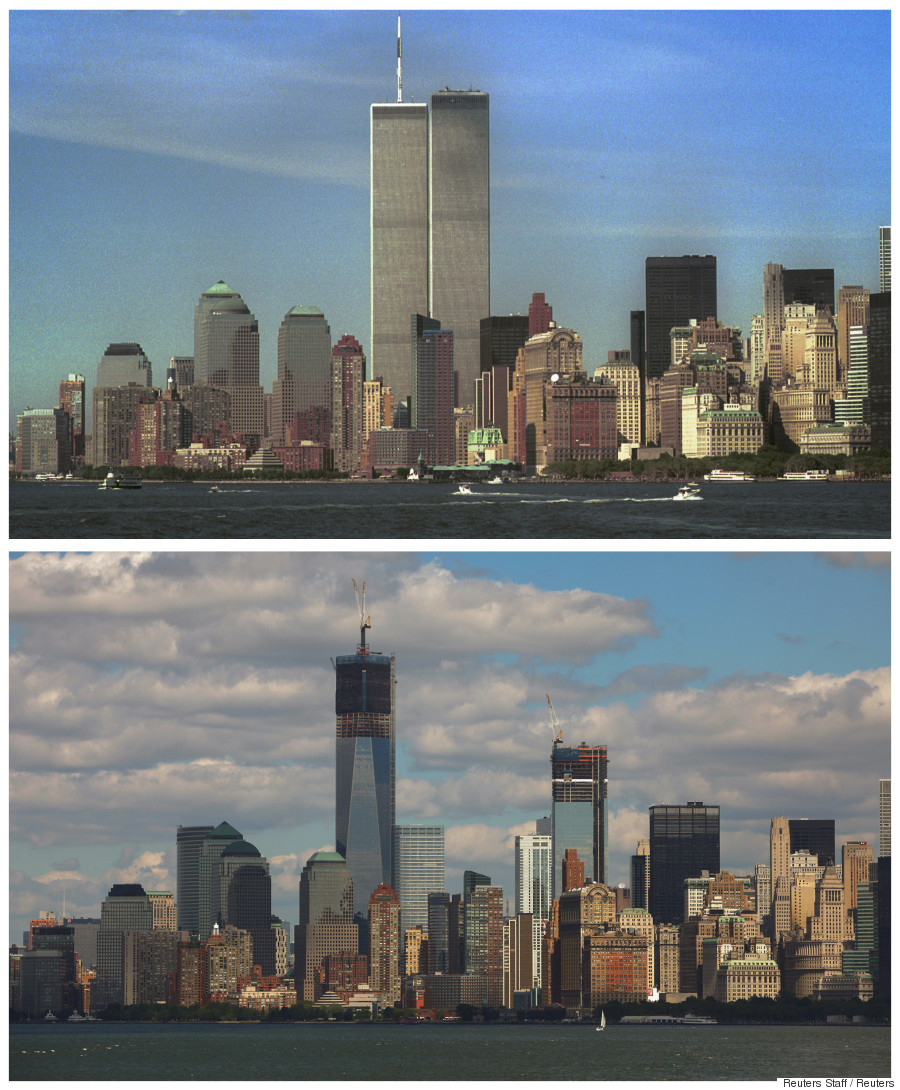 башни близнецы до 11 сентября