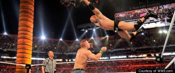 Wrestlemania 28 results and live matches coverage for John Cena vs The Rock  in Miami 