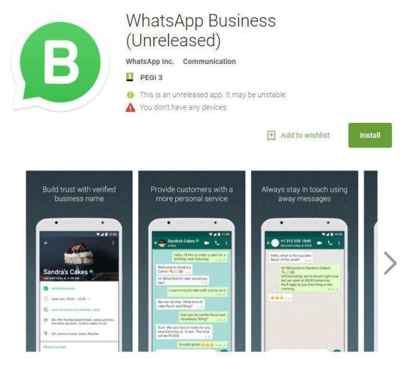 whatsapp business