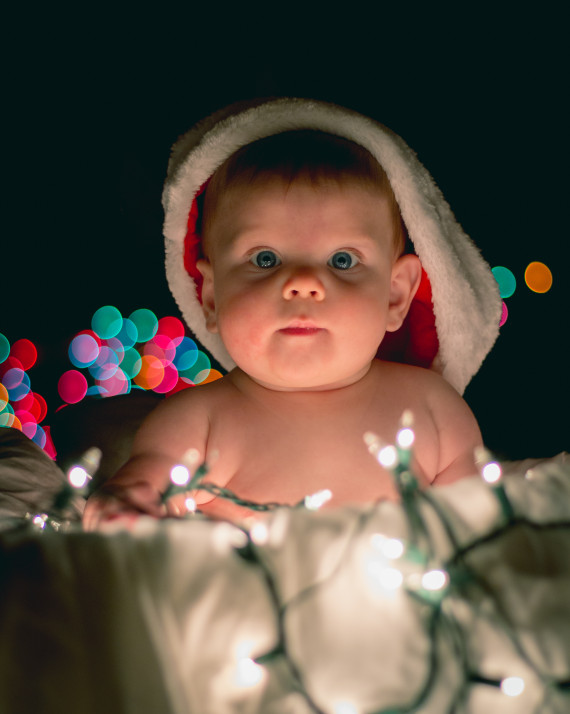 baby christmas lights