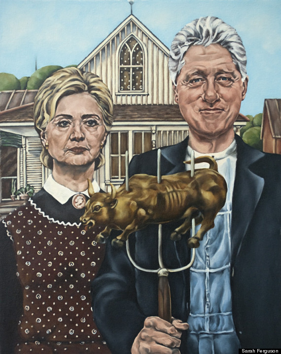 Why Artist Sarah Ferguson Painted Hillary Clinton Nude And -7754