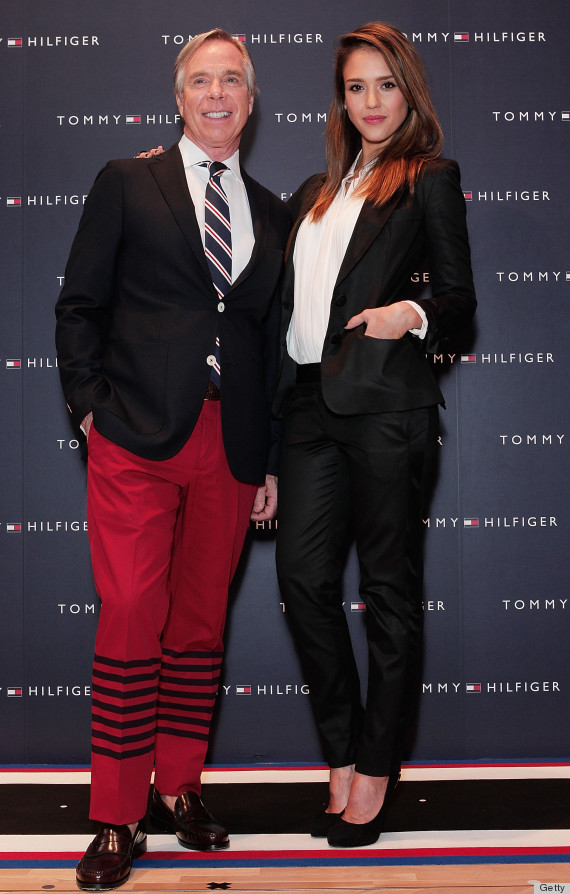 Tommy Hilfiger Wears Odd Striped Pants To Japan Store Opening (PHOTO, POLL) HuffPost Life