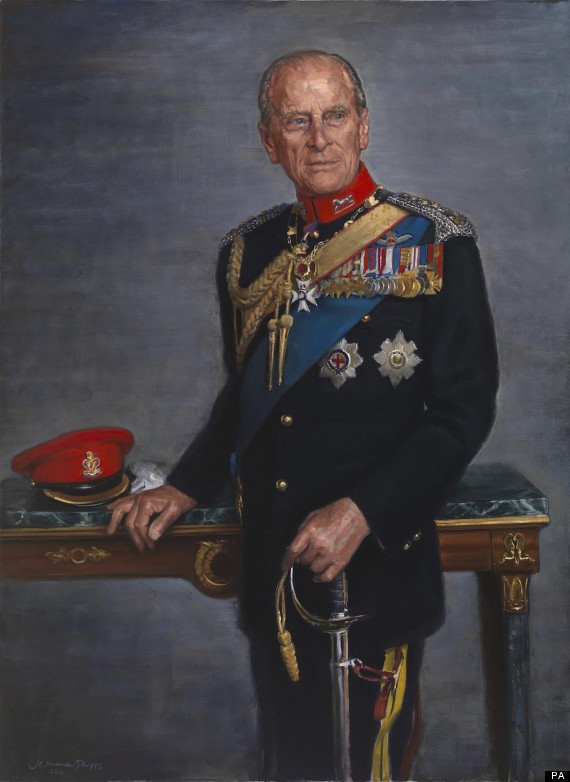 New Portrait Of Prince Philip By Jemma Phipps