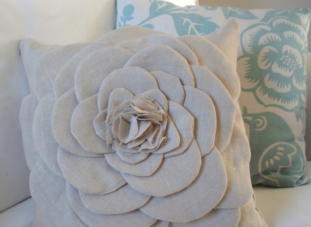 flower pillow