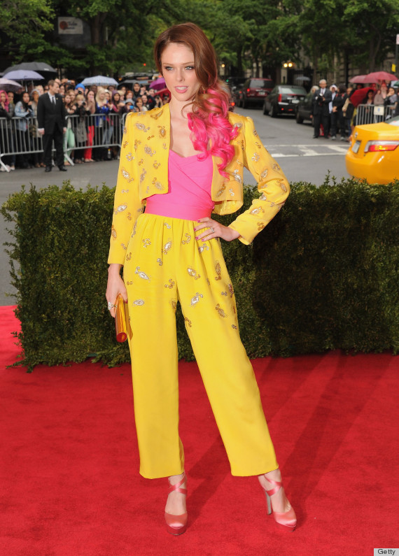 coco rocha met gala 2012