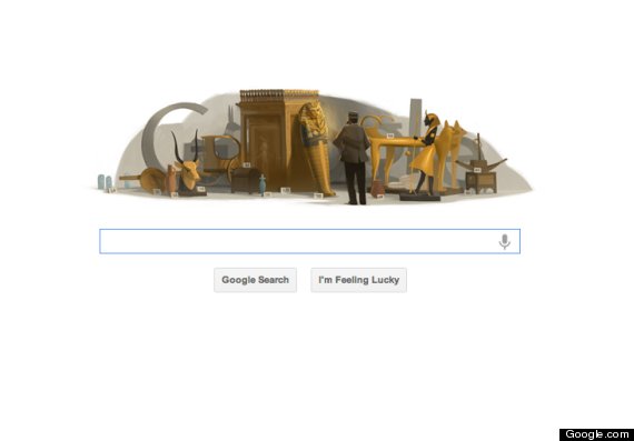 google doodle howard carter