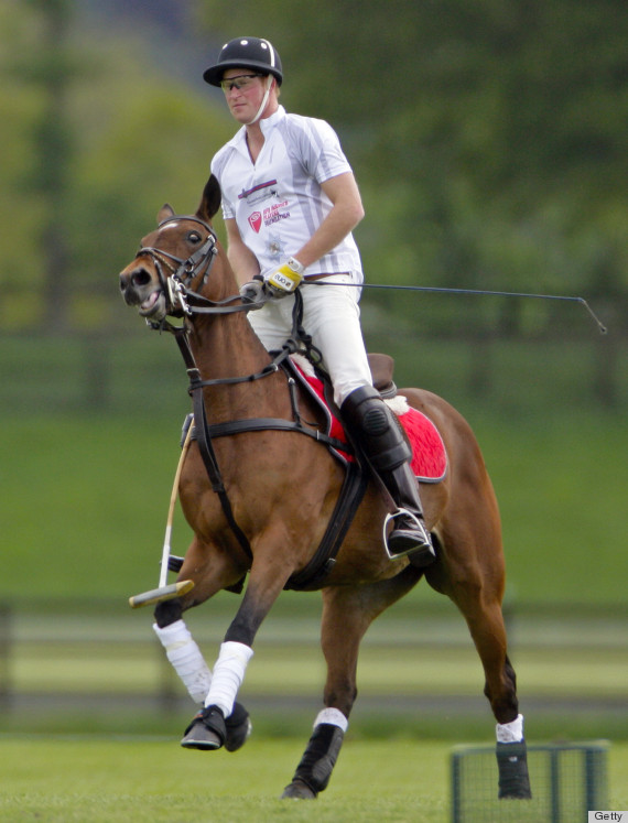 prince harry prince william polo