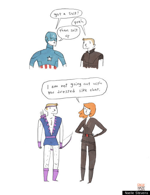 Avengers' Parody Comics: 10 Hilarious Illustrations From Popular Tumblr |  HuffPost Teen