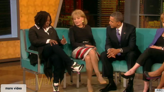 whoopi goldberg shoes obama