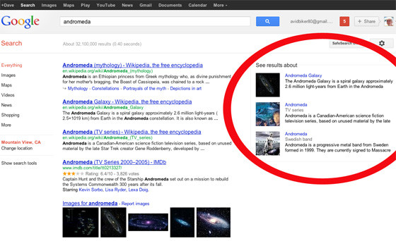 google knowledge graph 2