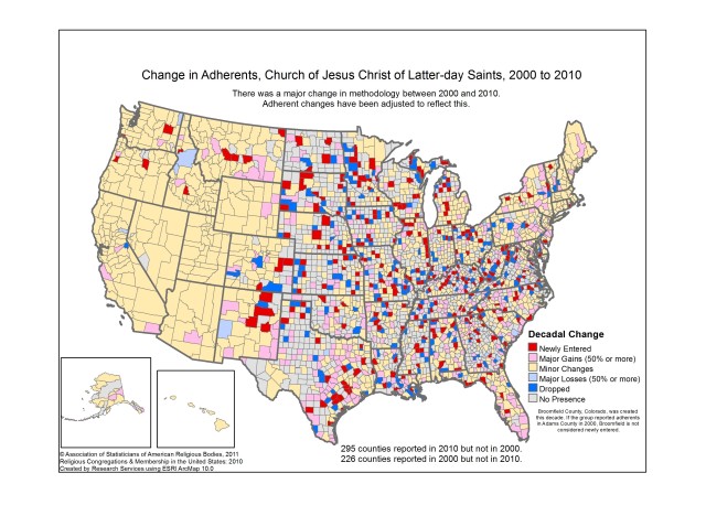 mormon adherent change