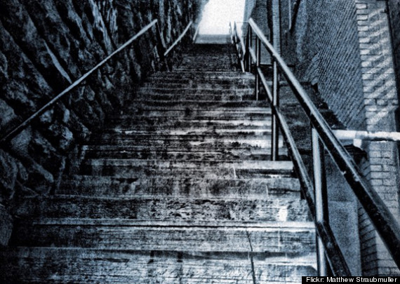 georgetown exorcist stairs