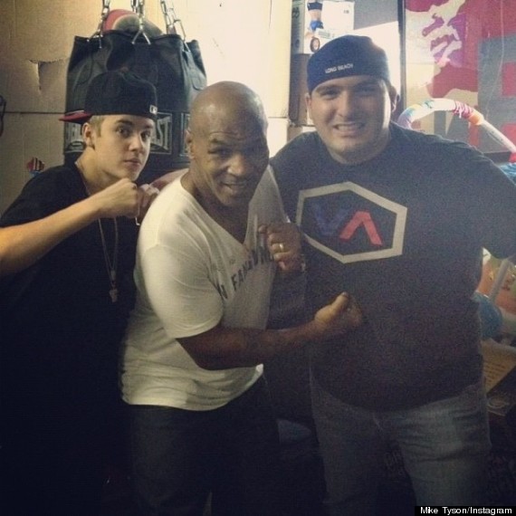 justin bieber mike tyson