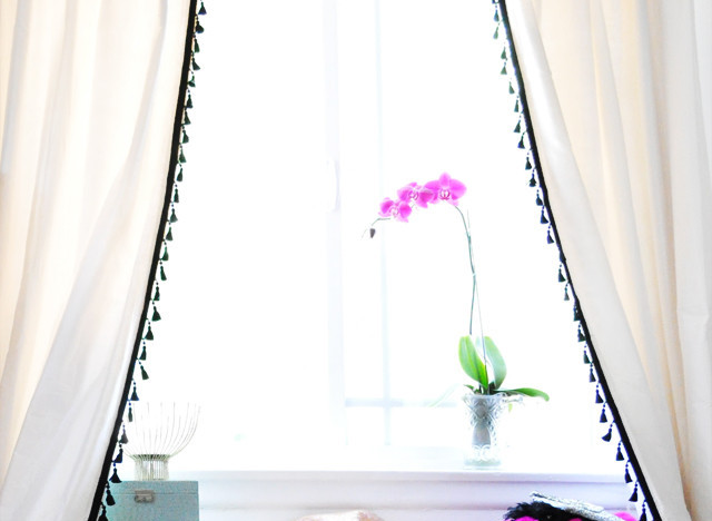 tassel curtains