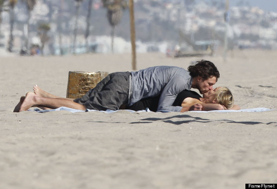 sharon stone makes out with boyfriend