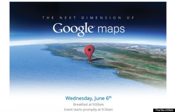 google maps event