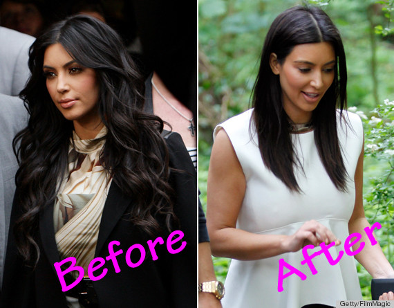 kim kardashian hair