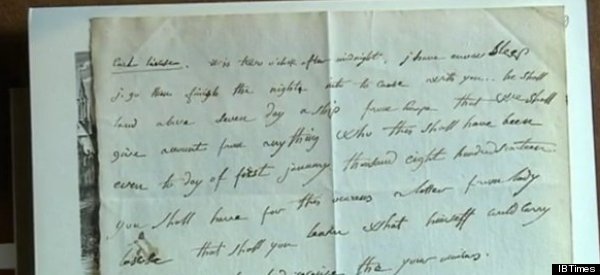 Napoleon Bonaparte Letter Written In English Up For Auction