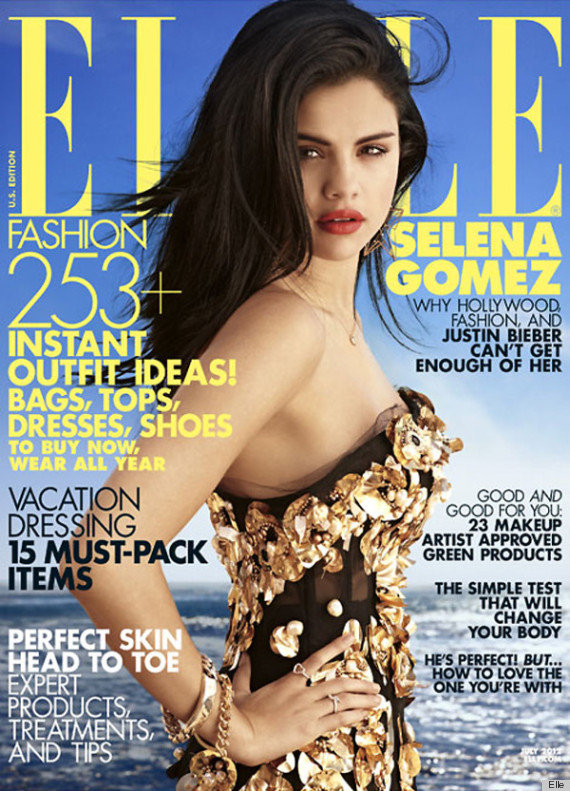 Selena Gomez, madura y sexy en la portada de la revista ELLE (FOTOS, VIDEO)  | HuffPost Voices