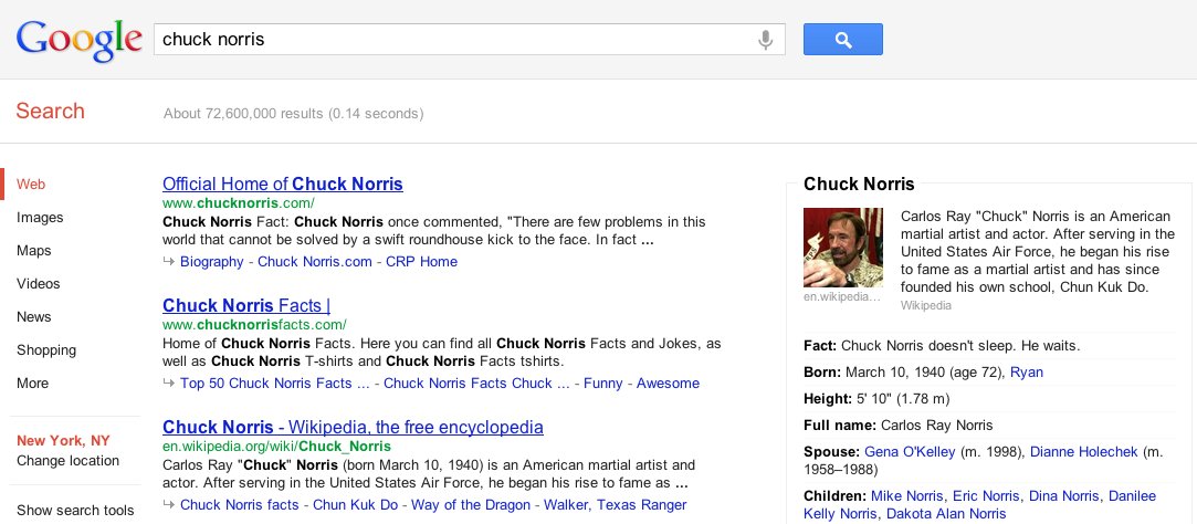google chuck norris