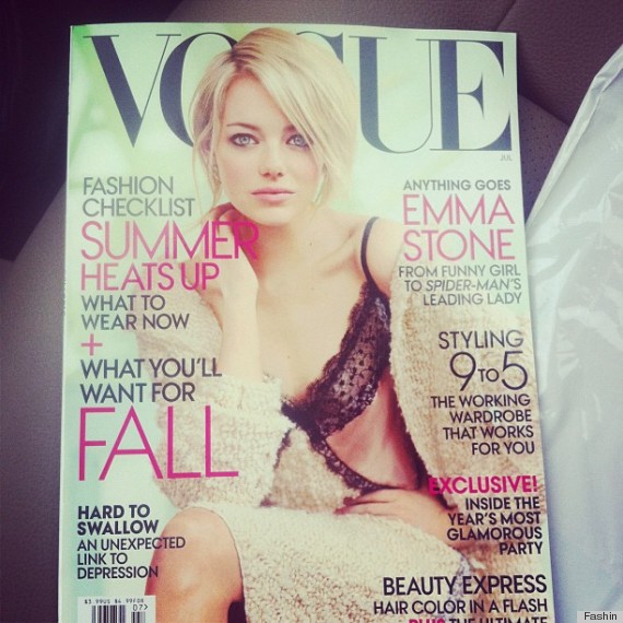 emma stone vogue cover