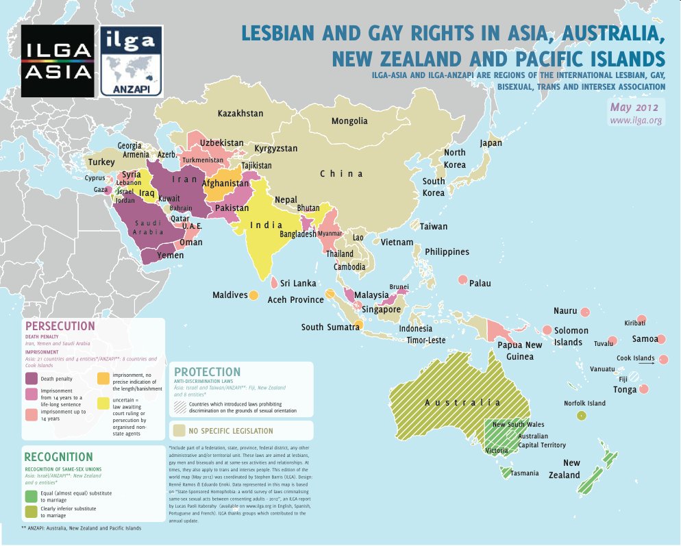 Igla Releases 2012 Report On Gay And Lesbian Rights Worldwide Images Huffpost 1919