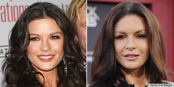 catherine zeta jones face