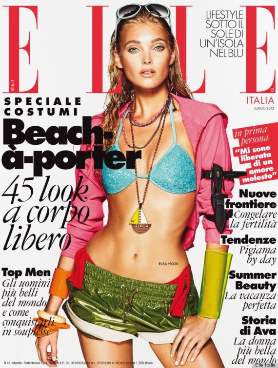 elle italia july 2012 cover