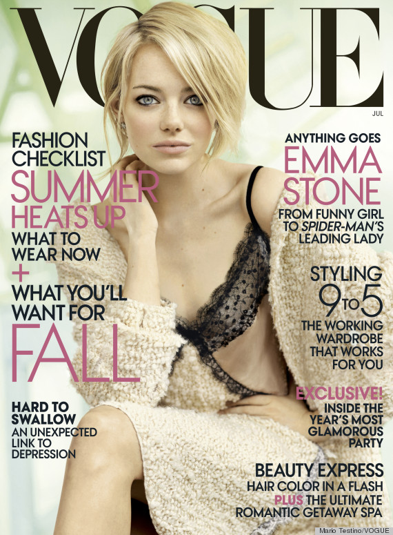 emma stone vogue