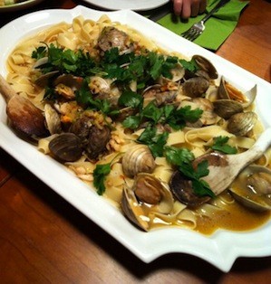 pasta clam sauce