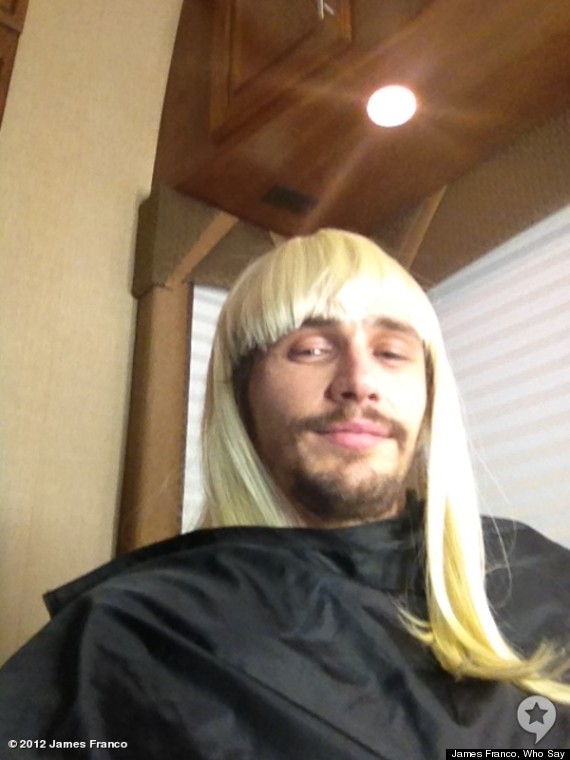 james franco blond wig