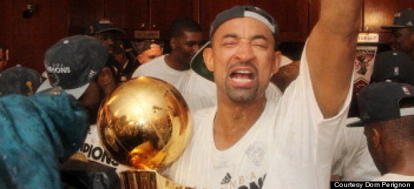 Miami Heat Locker Room Celebration After The 2012 NBA Title (PHOTOS, VIDEO)