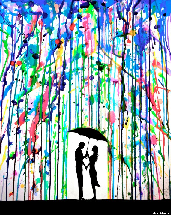 umbrella couple