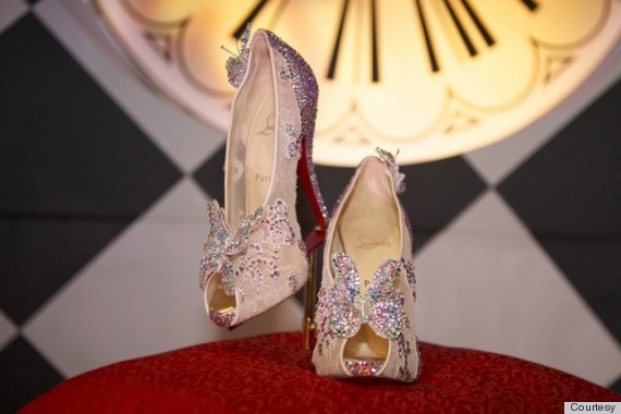 louboutin cinderella shoe