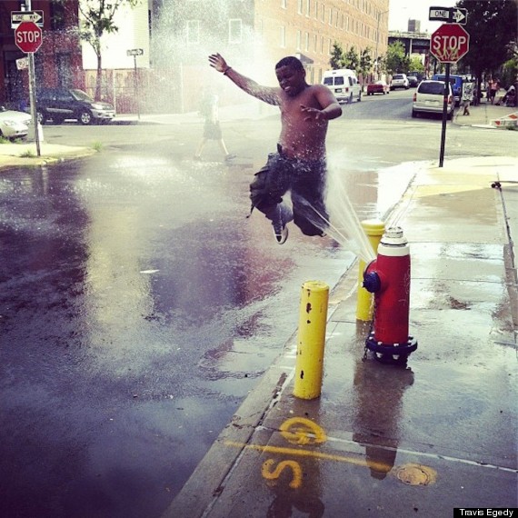 heat wave new york city fire hydrant