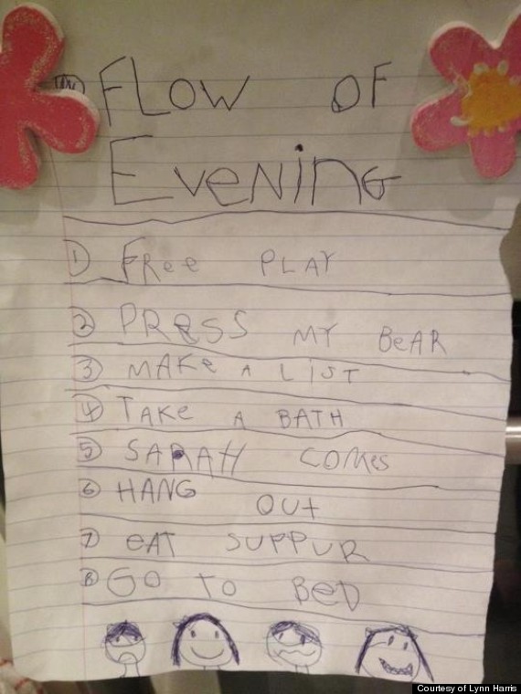 flow of evening note