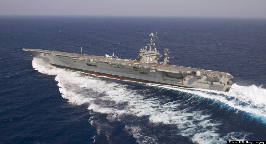 uss harry s truman performs swing checks