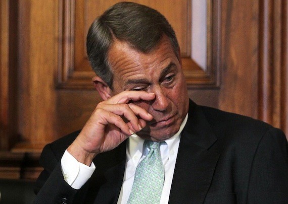 boehner cries