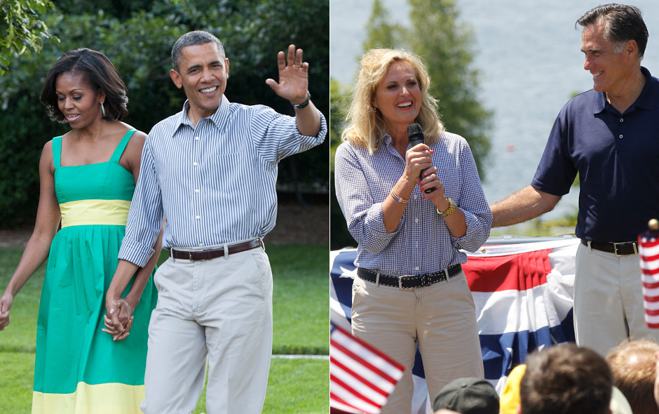 barack obama ann romney