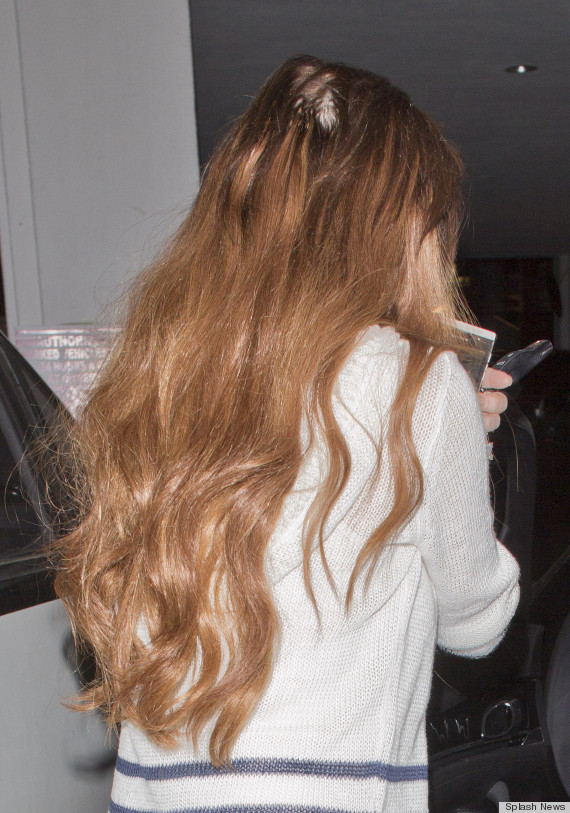 lindsay lohan hair