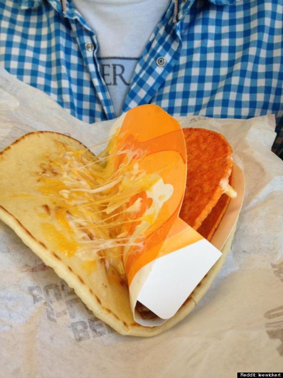 taco bell cardboard