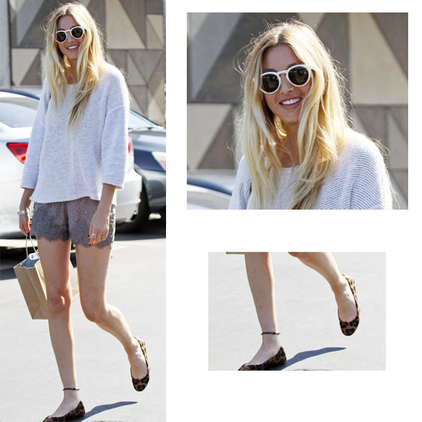 Whitney Port Pulls Off A Summer Sweater (PHOTO) | HuffPost Life