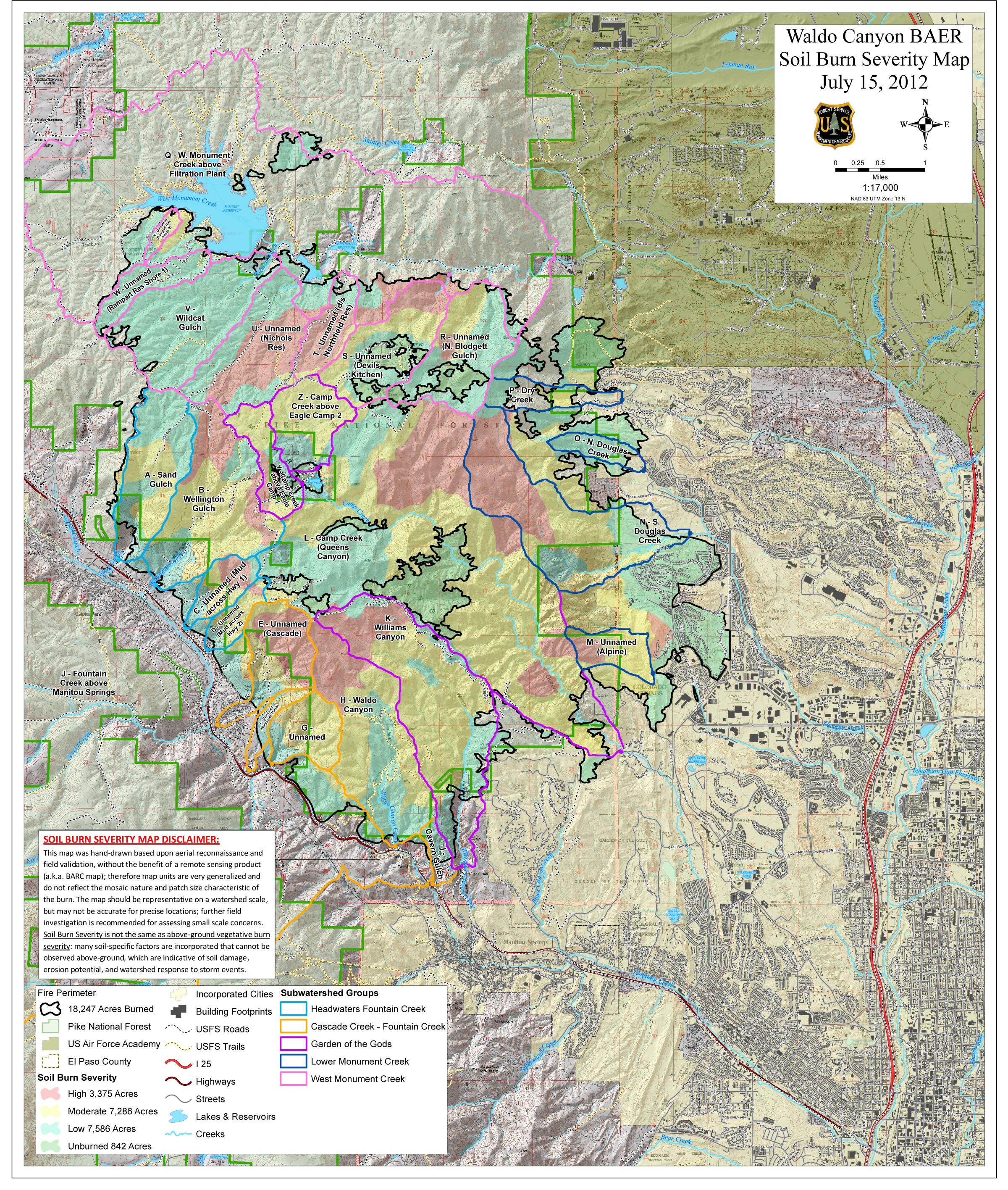 waldo canyon fire 2012