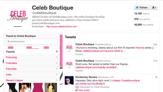 celebboutique tweet